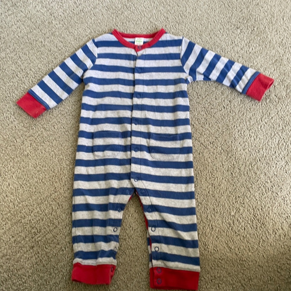 Mini Biden blue striped one piece